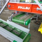 Conveyor magnetic separator with automatic cleaning DND-AC