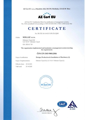 Certificate ISO