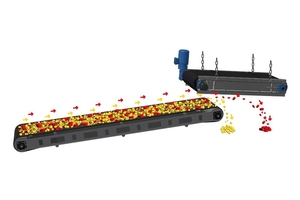 Ferrite plates - longitudinal placement