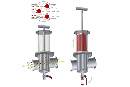 Pipeline magnetic separator MSP-MC