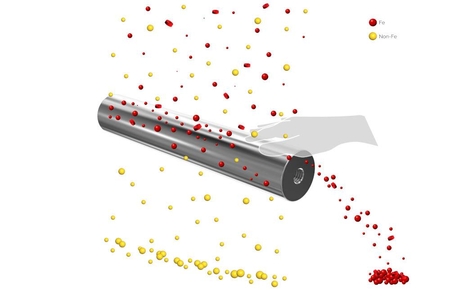 General principle of the function of magnetic rod MTN