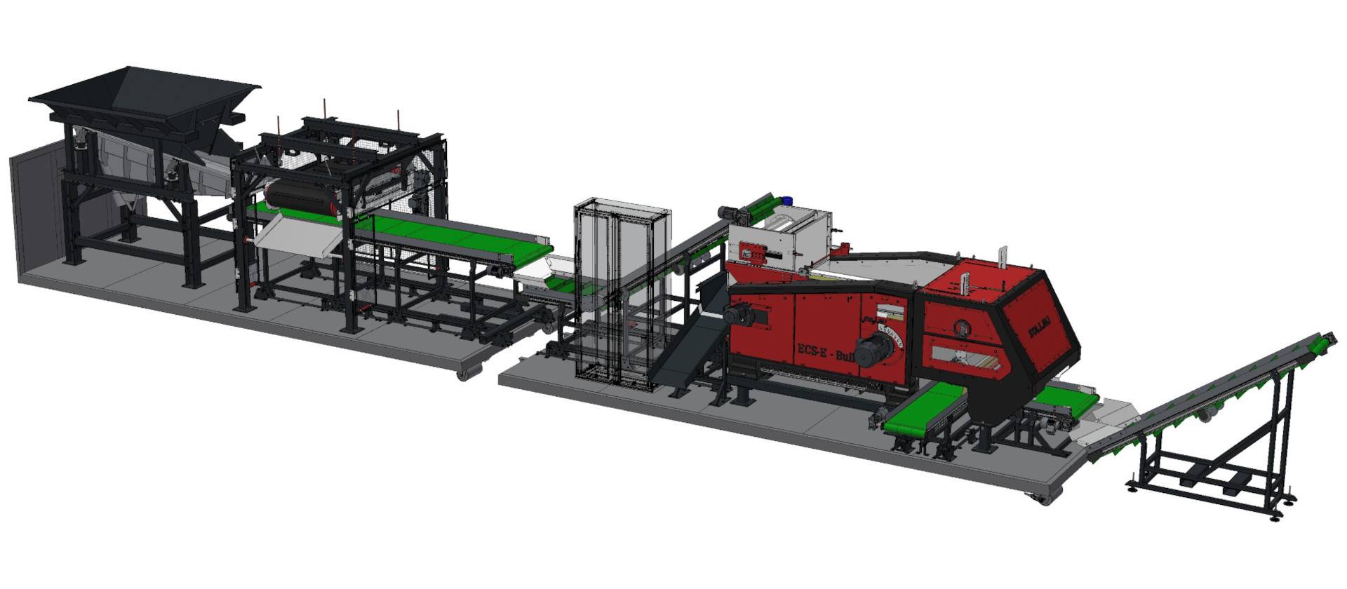 Mobile sorting line – what is it made of?