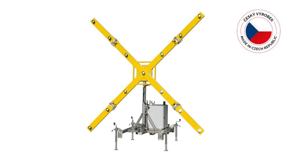 FIREFLY portable lighted runway closure marker