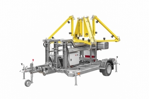 Lighted marker mounted on a chassis (FIREFLY)