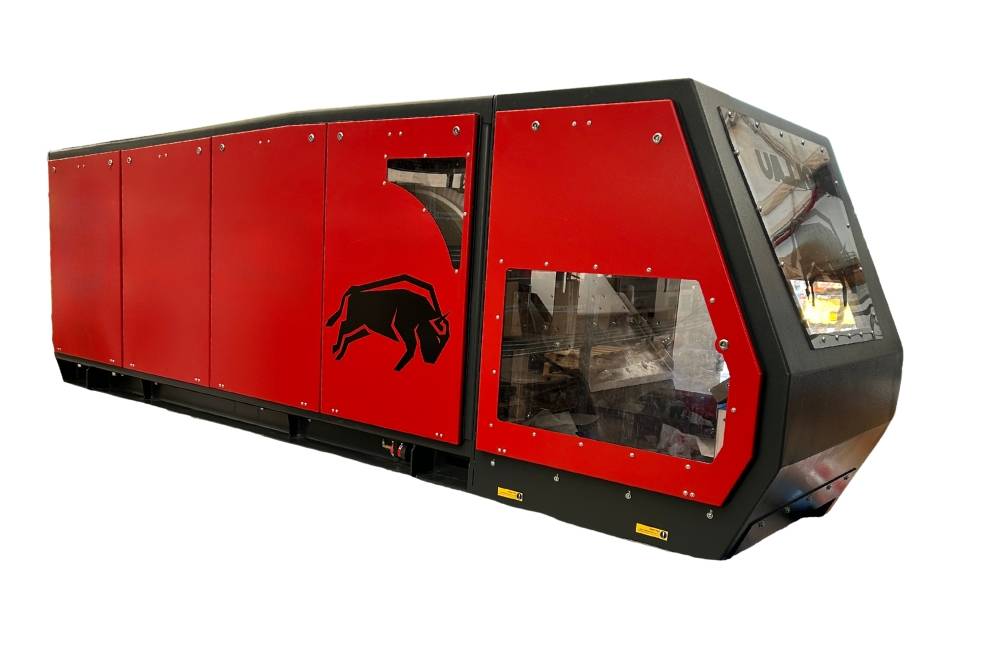 Eddy Current Separator with eccentrically embedded rotor ECS-E BUFFALO