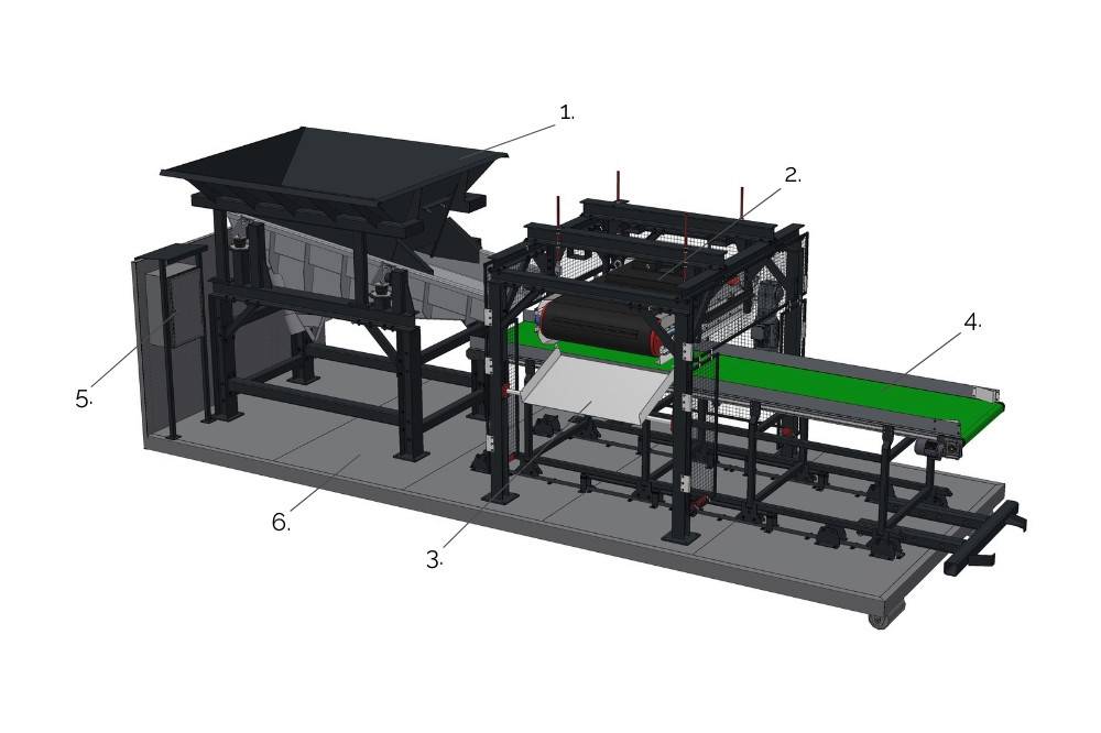 Mobile sorting line – module 1