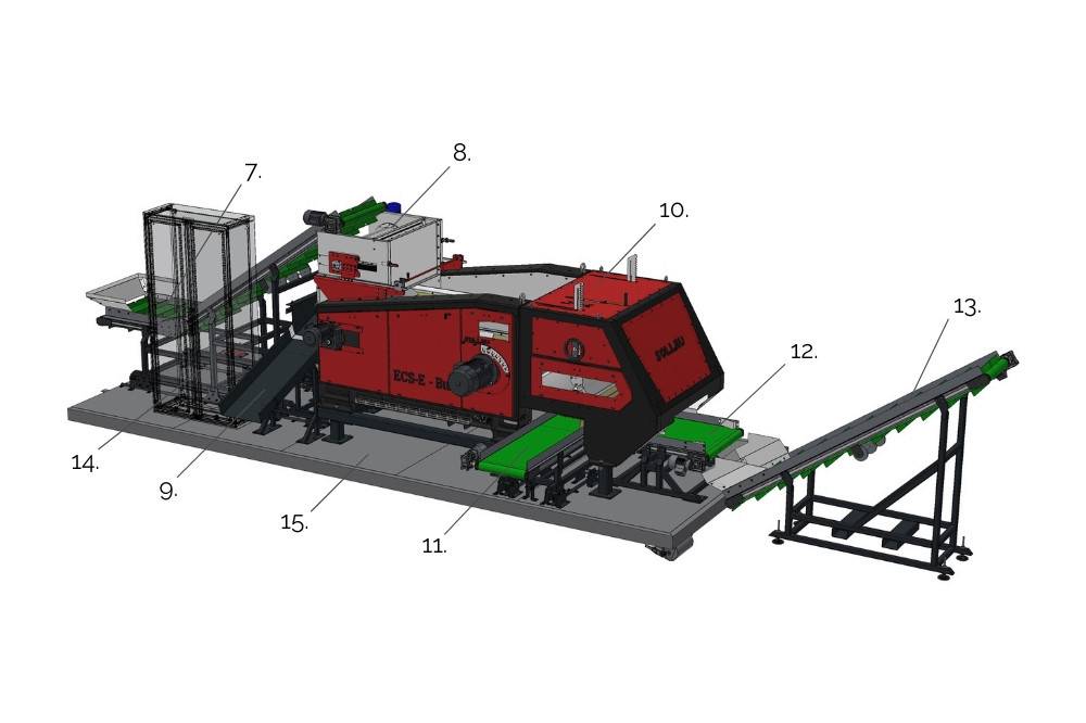 Mobile sorting line – module 2