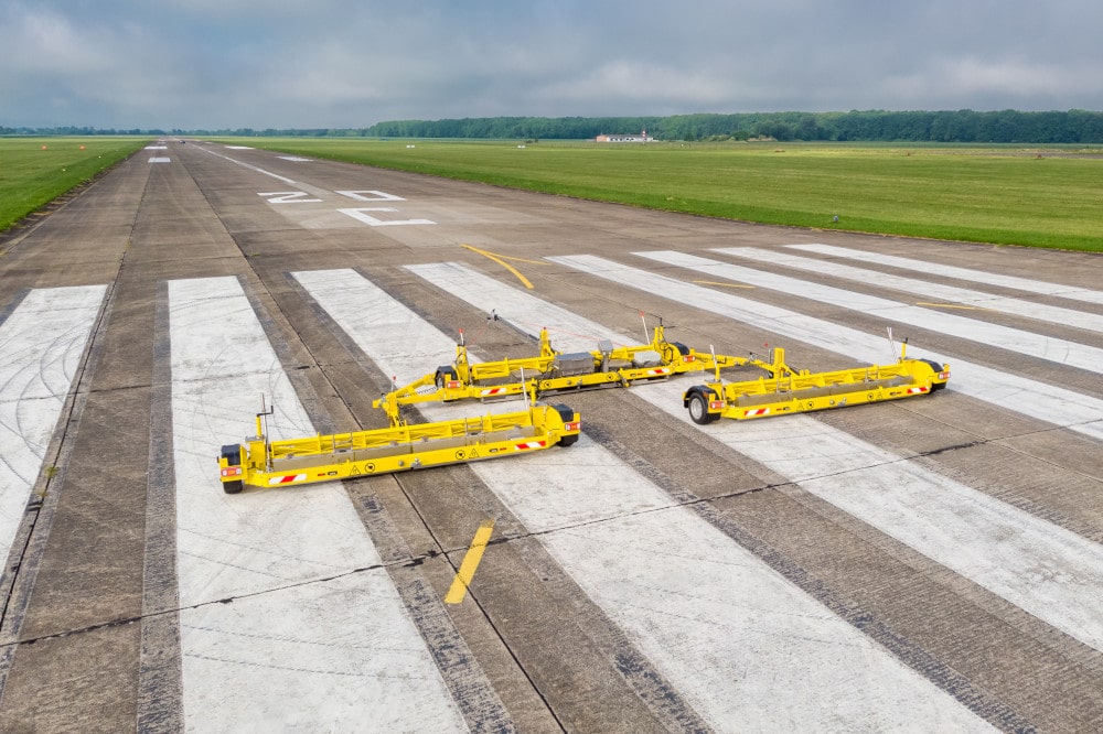 Magnetic sweeper - triple suspension MS 9000 F/N EAGLE