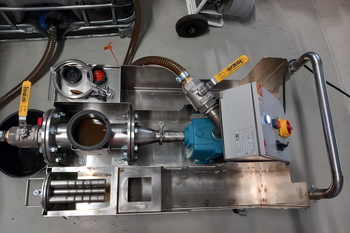 Mobile magnetic filter MSP-S ANCISTRUS – filtration of the pretreatment bath in an automotive paint shop