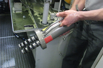 Pipeline magnetic separators MSP-MC – cleaning the cooling emulsion when machining automotive parts