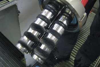 Pipeline magnetic separators MSP-MC – cleaning the cooling emulsion when machining automotive parts