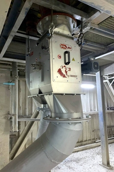 Magnetic drum MBZ 304 N 300 GRIZZLY — protecting the grinding circuit of a cement plant