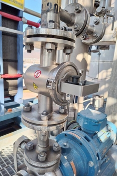 Magnetic filter MSP-S OCTOPUS – cleaning liquid ammonia in a chemical plant