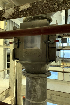 Chute magnet ML-LUX – cleaning organic powder in fine chemistry