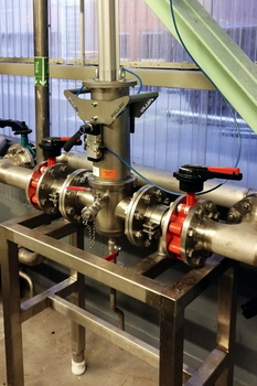 Flow-through magnetic separator MSP-SC 80 N ORCA – protection of biogas plant technology against metal in the substrate