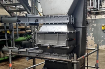 Enclosed magnetic drum MBZ in ATEX design – separation of metals from coal dust in a thermal power plant