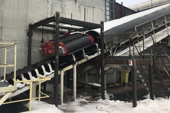 Automatic magnetic plate DND-AC – separation of metals from coal dust in a thermal power plant