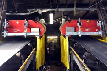 Automatic magnetic plate DND-AC – separation of metals from coal dust in a thermal power plant