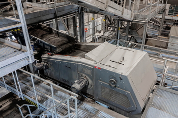 Eddy current separator ECS – sorting of non-ferrous metals from waste-to-energy bottom ash