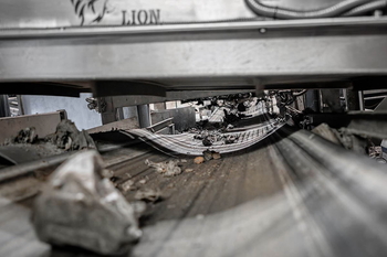 Automatic magnetic plate DND-AC – sorting of non-ferrous metals from waste-to-energy bottom ash