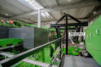 Automatic magnetic plate DND-AC – sorting of non-ferrous metals from waste-to-energy bottom ash