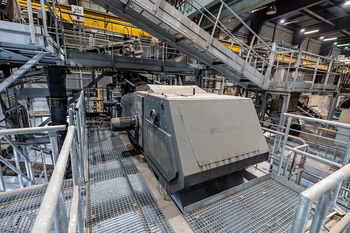 Eddy current separator ECS – sorting of non-ferrous metals from waste-to-energy bottom ash