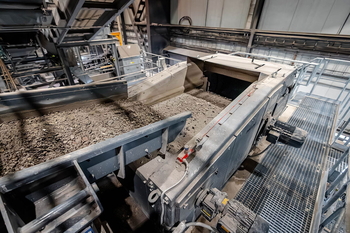 Eddy current separator ECS – sorting of non-ferrous metals from waste-to-energy bottom ash
