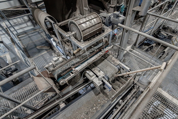 Magnetic drum MB – sorting of non-ferrous metals from waste-to-energy bottom ash