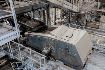 Eddy current separator ECS – sorting of non-ferrous metals from waste-to-energy bottom ash