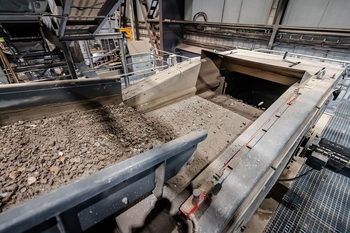 Eddy current separator ECS – sorting of non-ferrous metals from waste-to-energy bottom ash