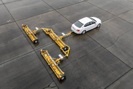 Tow Behing Magnetic Sweeper MSA EAGLE