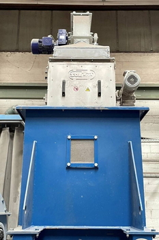 Magnetic drum in housing MBZ - recycling of plastic waste