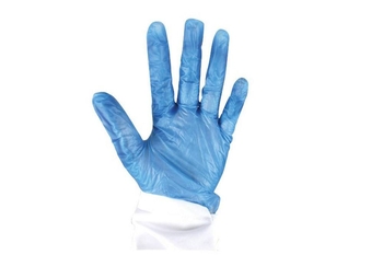 Detectable gloves in a food operation