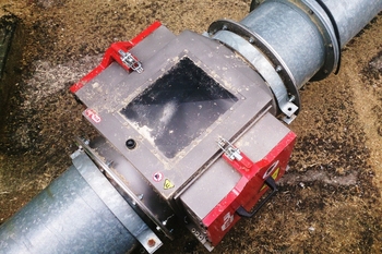 Plate magnetic lantern ML – metal separation from a granulated feed mixture