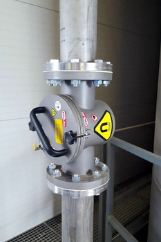 Pipeline magnetic separator MSP-S – pneumatic flour conveying in pasta production