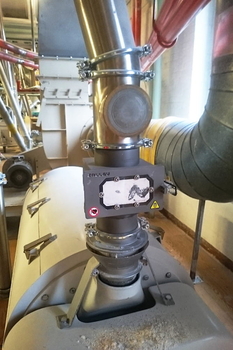 Pipeline magnetic separator MSS-MC – pneumatic flour conveying in pasta production