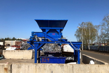 Magnetic drum MB – cleaning up the iron fraction in metal recycling