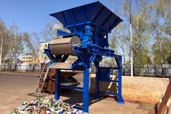 Magnetic drum MB – cleaning up the iron fraction in metal recycling