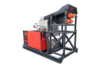 Magnetic drum MBZ – metal separation from crushed waste glass