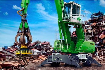 Scrap electromagnet EMG-SM – handling scrap and charge material in a foundry