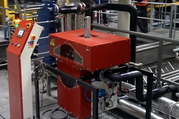 Pipeline magnetic separator MSP-AC – cleaning the coolant emulsion at a machine tool in engineering