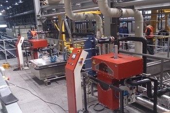 Pipeline magnetic separator MSP-AC – cleaning the coolant emulsion at a machine tool in engineering