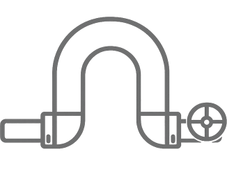 Magnetic separators for petrochemistry and the gas industry