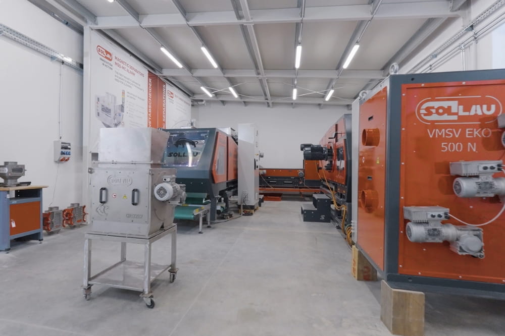 SOLLAU Metal Separation Test Center