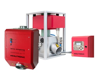 Industrial metal detectors for gravity