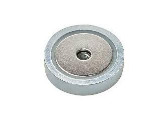 Neodymium pot magnets with internal thread
