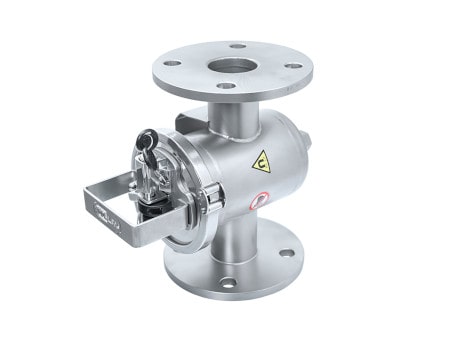 Pipeline magnetic separators for pneumatic conveying lines MSP-S