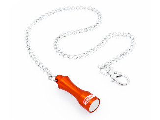 Cone magnets MK with a chain and a snap hook