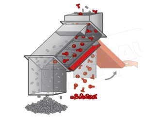 Cascade magnetic separators MSK-AC