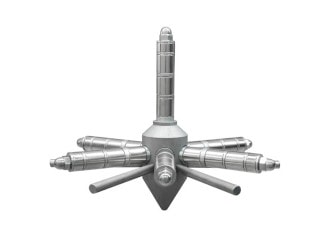 Star-shaped hopper magnets SM